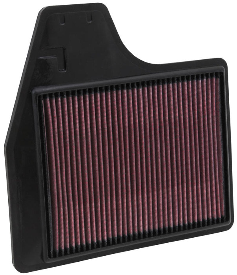 K&N Replacement Filter 11.438in O/S Length x 11.375in O/S Width x 1in H for 13 Nissan Altima 2.5L 33-2478