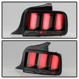 Spyder 05-09 Ford Mustang (White Light Bar) LED Tail Lights - Smoke ALT-YD-FM05V3-LED-SM 5086709