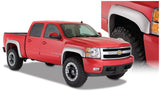 Bushwacker 07-13 Chevy Silverado 1500 Fleetside Extend-A-Fender Style Flares 4pc 69.3in Bed - Black 40925-02