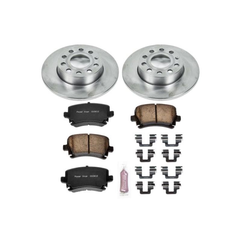 Power Stop 2008 Audi A3 Rear Autospecialty Brake Kit KOE4627