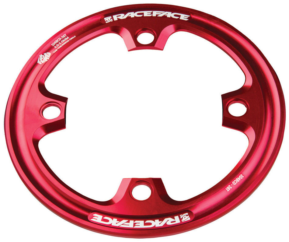 RACE FACE Light Bash Guard Fat Tab Red 32t RRBFT32RED