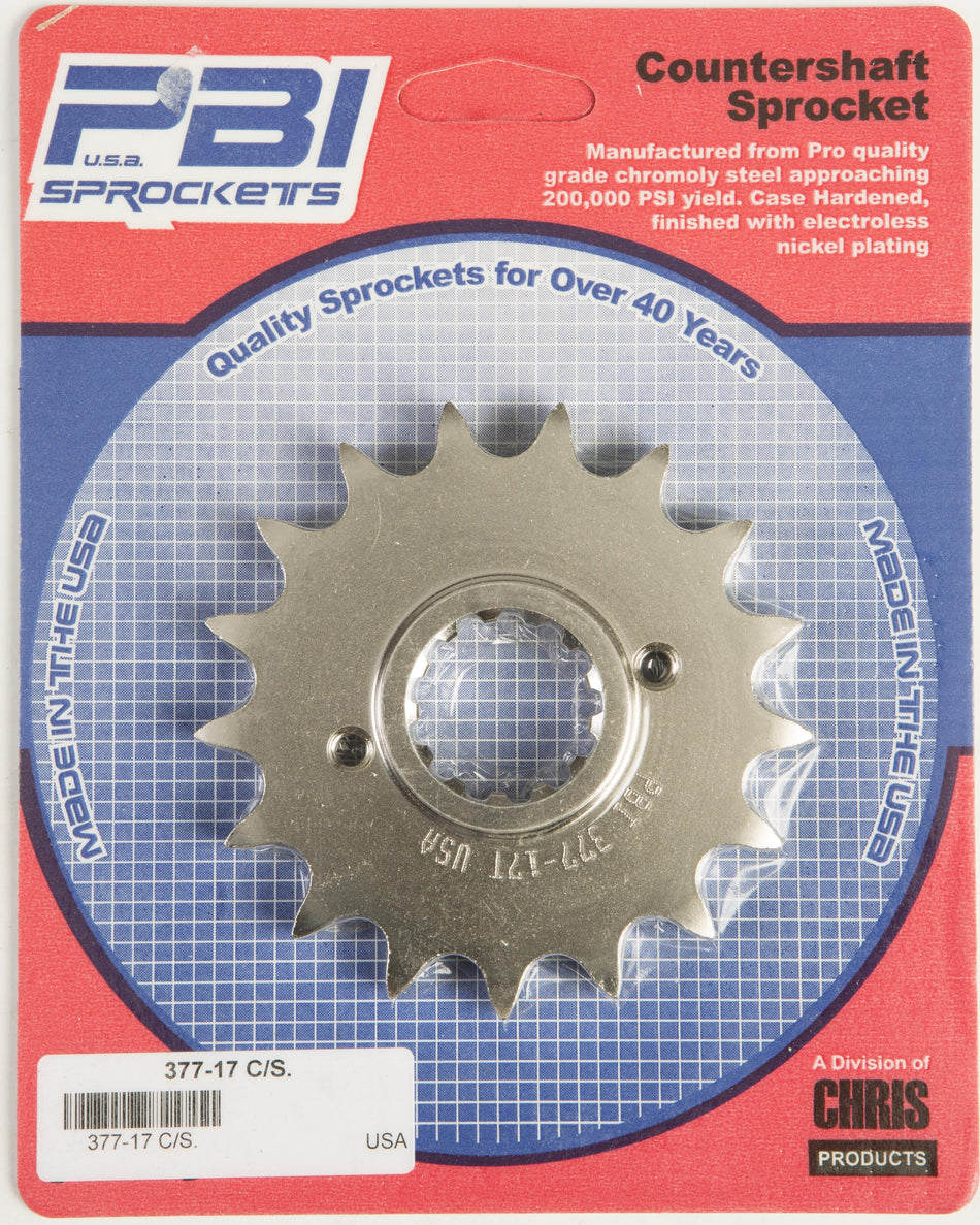 PBIFront Cs Sprocket Steel 17t-530 Hon377-17