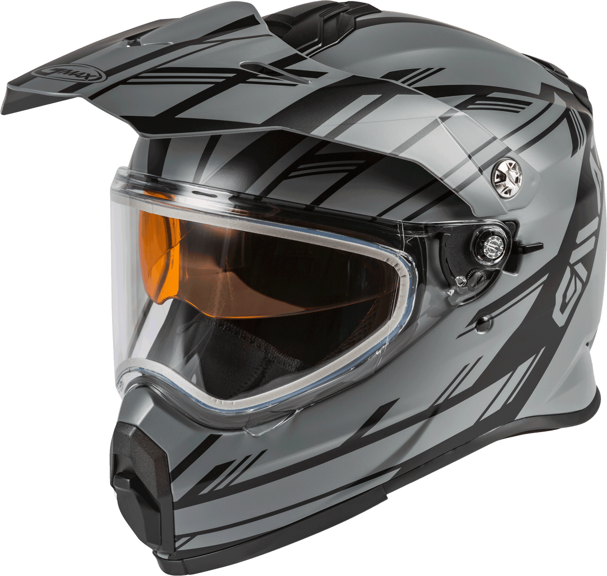 GMAX At-21s Adventure Epic Snow Helmet Matte Grey/Black Xl G2211507