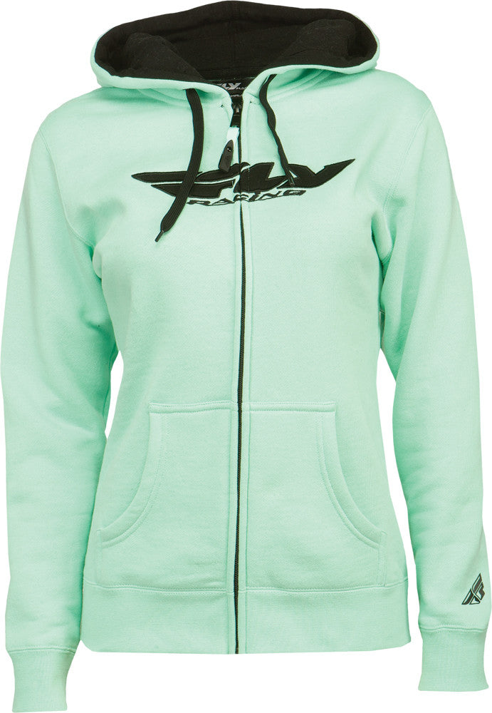 FLY RACING Corporate Hoody Mint M 358-5095M