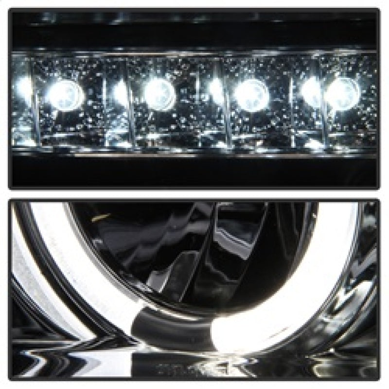 Spyder Toyota Tundra 07-13 Projector Headlights LED Halo LED Chrm PRO-YD-TTU07-HL-C 5012036