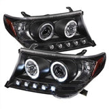 Spyder Toyota Land Cruiser 08-11 Projector Headlights LED Halo LED Blk PRO-YD-TLAND08-HL-BK 5008275