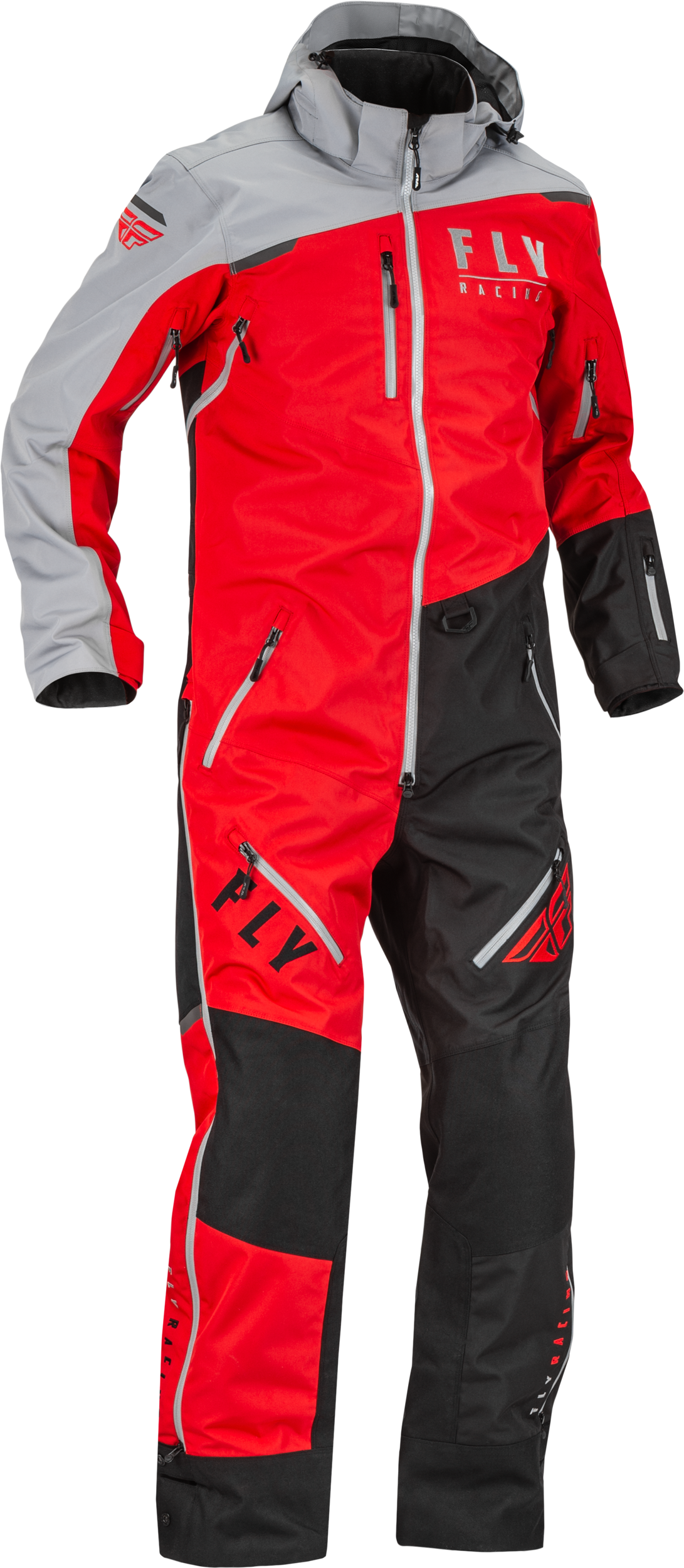 FLY RACING Cobalt Shell Monosuit Red/Grey 2x 470-43522X