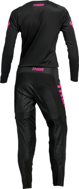 THOR Women's Sector Minimal Jersey - Black/Pink - XS 2911-0247