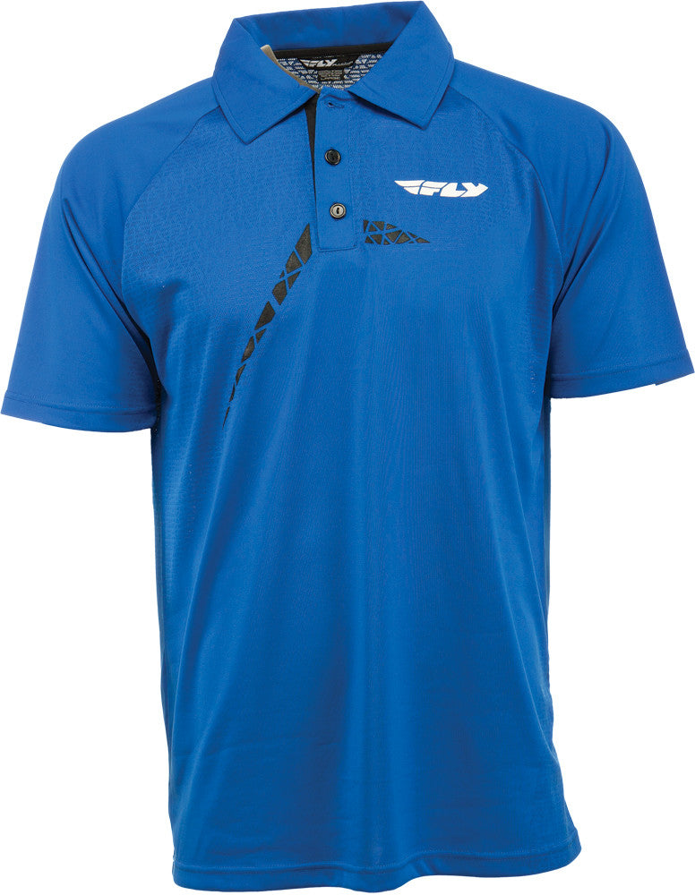 FLY RACING Polo Blue M 352-6141M