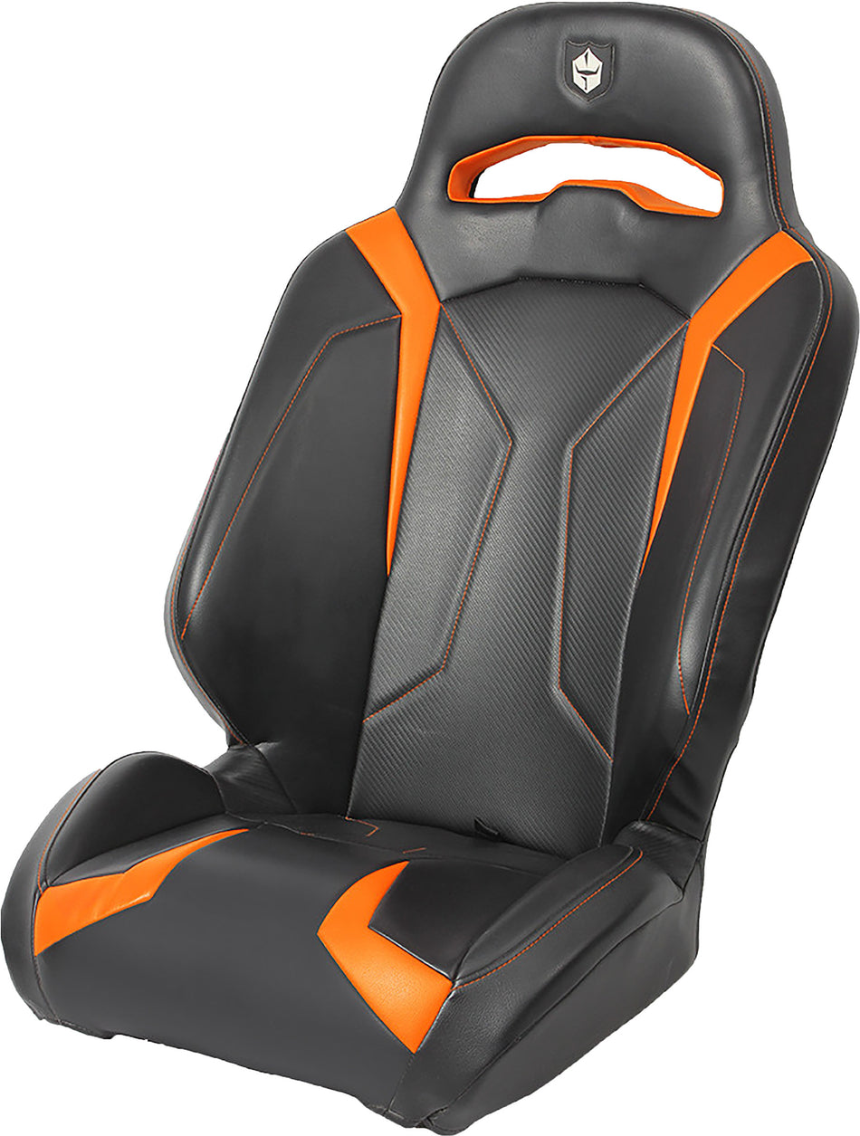 PRO ARMOR Le Suspension Seat Black/Orange P141S188OR