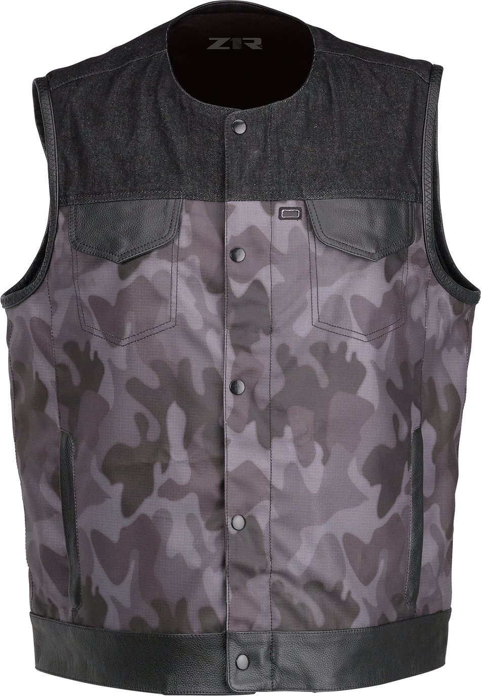 Z1R Nightfire Camo Vest - Black/Gray - Small 2830-0624