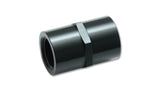 Vibrant 1/8in NPT Female Pipe Coupler Fitting - Aluminum 10380