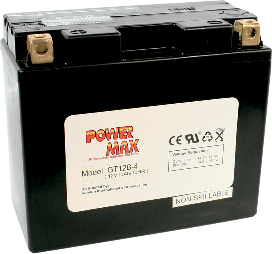 POWER MAX Battery - GT12B-4 GT12B-4