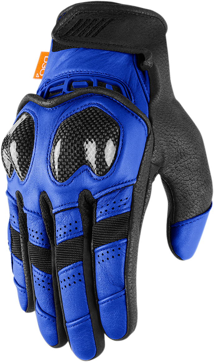 ICON Contra2™ Gloves - Blue - Small 3301-3701