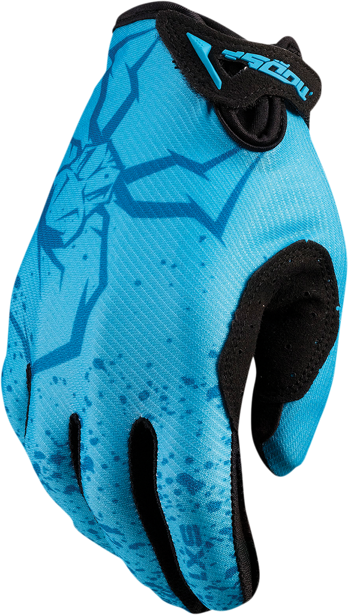 MOOSE RACING Youth SX1™ Gloves - Blue - Large 3332-1684