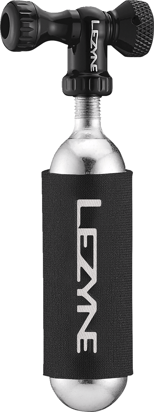 LEZYNE CO2 Dispenser/Inflator - Gloss Black - 25 g 1C2CTRLDRV204