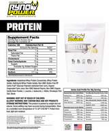 RYNO POWER Protein Powder - Vanilla - 2 lb - 20 Servings PPV4664