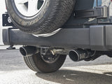 aFe Rebel Series 2.5in 409 SS Cat-Back Exhaust w/ Black Tips 2007+ Jeep Wrangler (JK) V6 3.6L/3.8L 49-48062-B