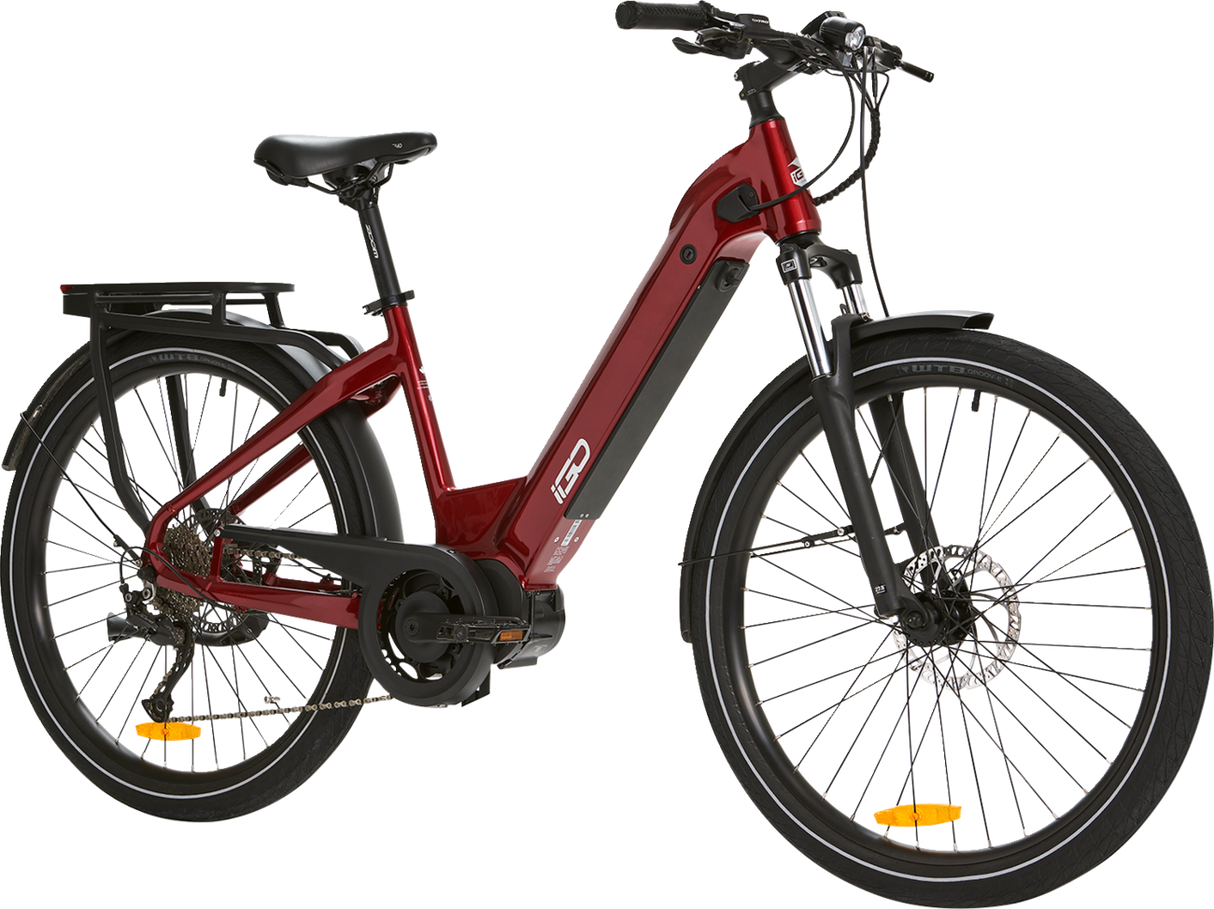 IGO ELECTRIC BIKES Discovery Yorkville LS E-Bike - Platinum - Hybrid 100-212-000