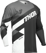 Camiseta THOR Youth Sector Checker - Negro/Gris - 2XS 2912-2406 