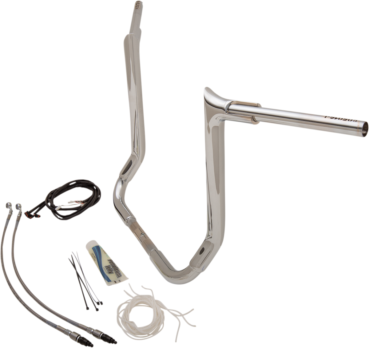 FAT BAGGERS INC. Handlebar Kit - Pointed Top - 16" - Chrome 809216