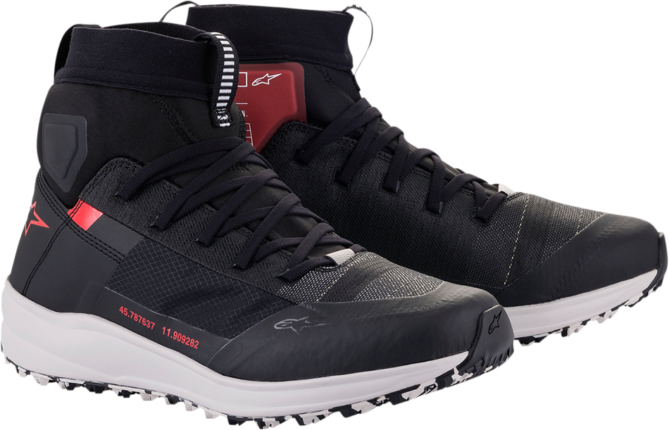 ALPINESTARS Speedforce Shoes - Black/White/Red - US 12 2654321-123-12