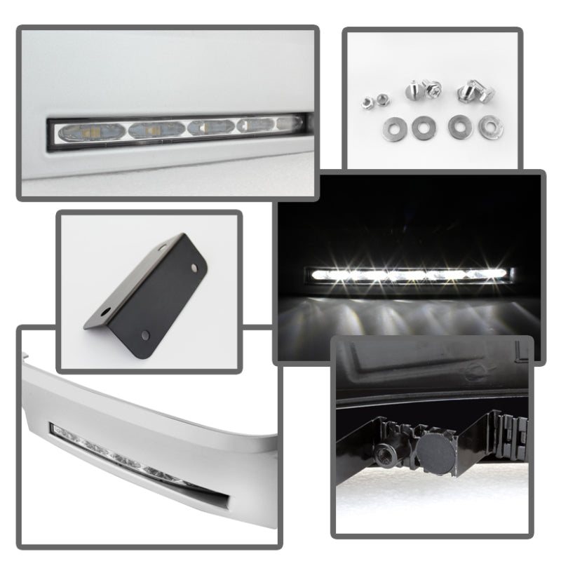 Spyder Toyota Tundra 07-13 Daytime LED Running Lights wo/switch Silver FL-DRL-TTU07-SIL 5077738