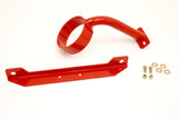 BMR 05-10 S197 Mustang Front Driveshaft Safety Loop - Red DSL010R