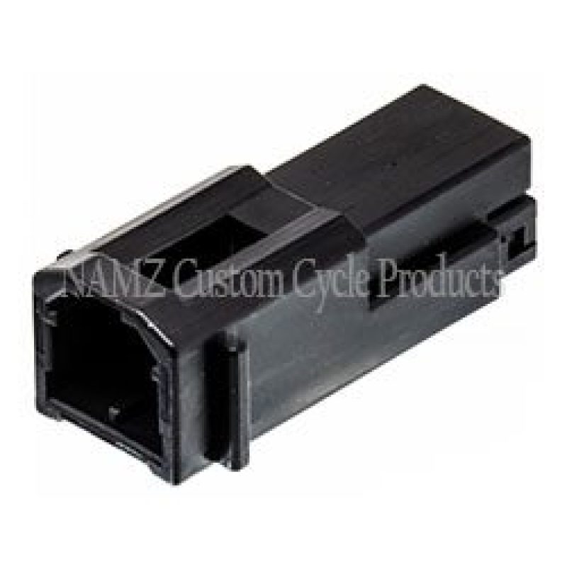 NAMZ AMP Multilock 2-Position Male Wire Cap Housing (HD 73102-96BK) NA-174460-2