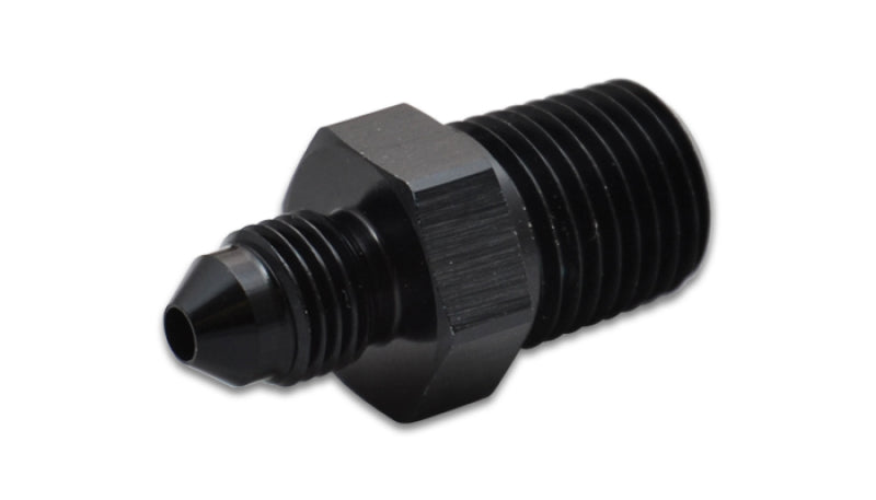 Vibrant Straight Adapter Fitting Size -3AN x 1/4in NPT 10176