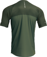 THOR Intense Assist Censis Jersey - Short-Sleeve - Forest Green - XL 5020-0214