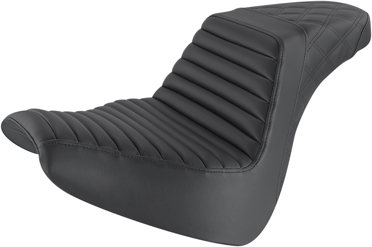 Asiento elevador para SILLÍN - Tuck-n-Roll delantero/cosido de celosía trasero - Negro 818-31-176