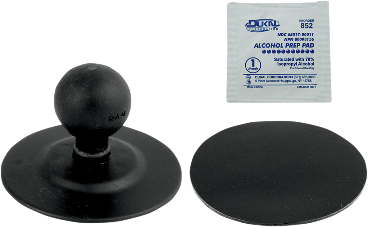 RAM MOUNTS Ball Mount - Adhesive Base RAP-B-378