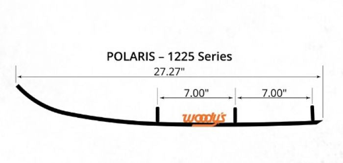 Woodys Ace  4 X 60 Turning 1 1/2 Trail Runner Polaris 214162