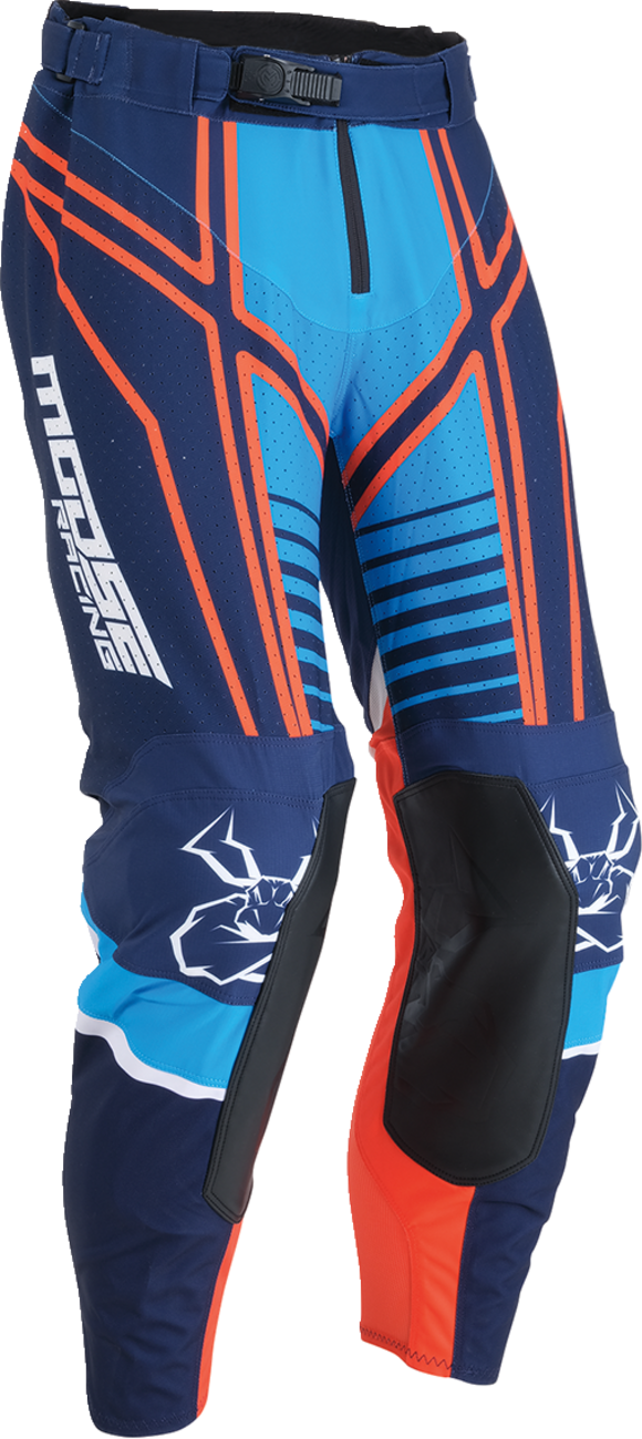 MOOSE RACING Agroid Pants - Blue/Orange - 28 2901-10889