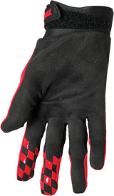 THOR Draft Gloves - Red/Black - Large 3330-6791