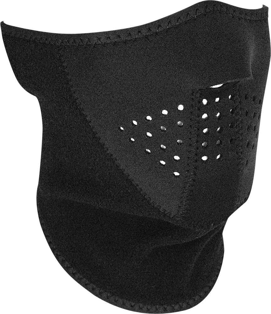 ZAN Neo-X Face Mask Solid Black W/Fleece Neck WNFM114H3F