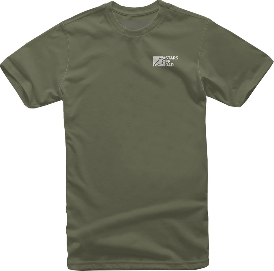 ALPINESTARS Painted T-Shirt - Military Green - Medium 1232-72224-690M