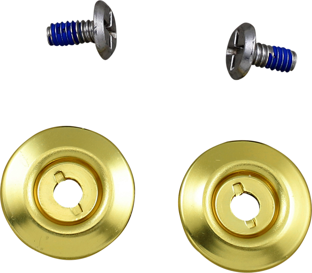 BILTWELL Gen 2 Hardware Kit - SS Screw - Gold Baseplate 0034-150-72