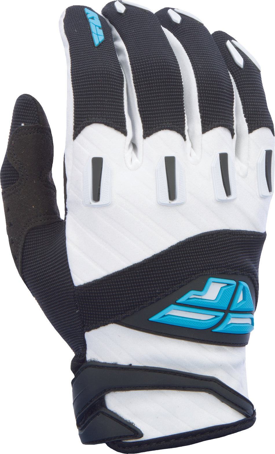 FLY RACING Youth F-16 Glove Black/White Sz 1 Y3xs 370-91001