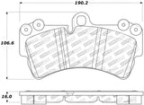 StopTech Street Touring Porsche Brake Pads 308.0977