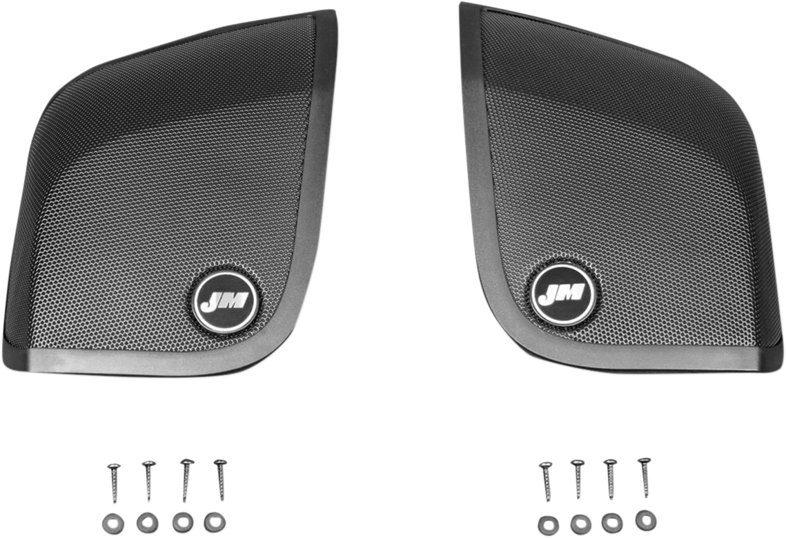 J & M Saddlebag Lid Speaker Grille Set HGRL-SD14