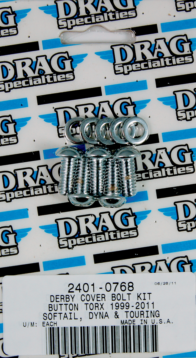 DRAG SPECIALTIES Derby Torx Bolt Kit - Big Twin MK675