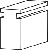 GARLAND Tunnel Wear Strip - Ski-Doo 04B-55500-00-01