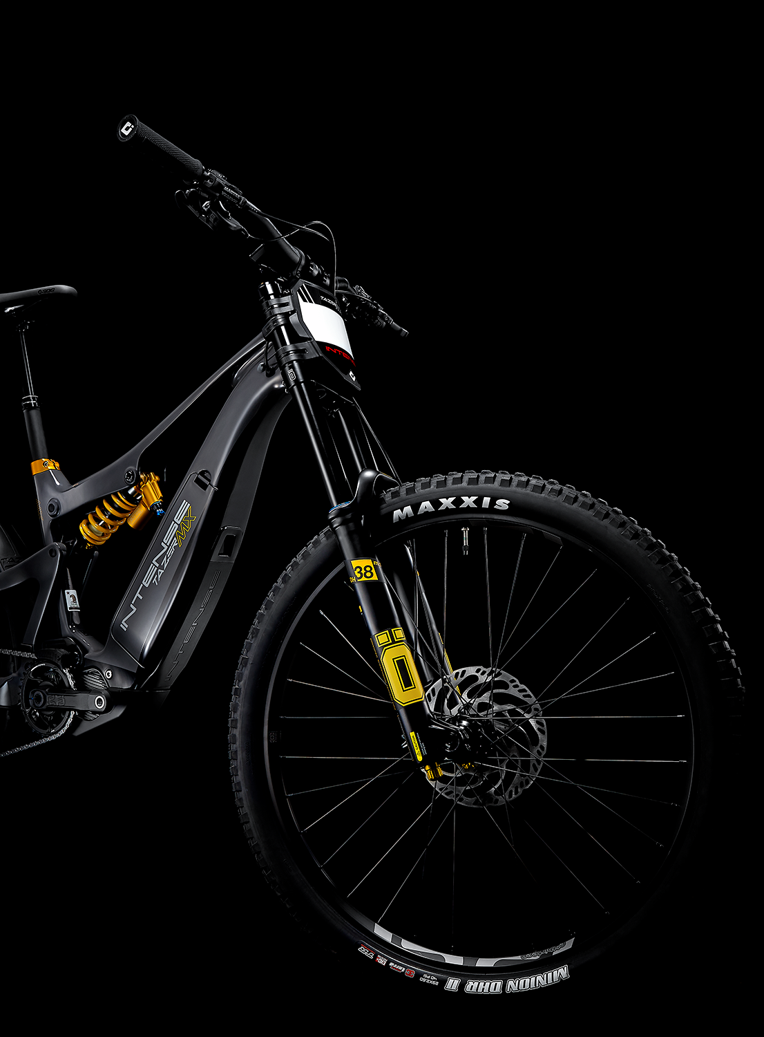 INTENSE Tazer MX Carbon Ebike - Pro Build - Gray/Black - L/XL 22ZCE7MXPX-NB