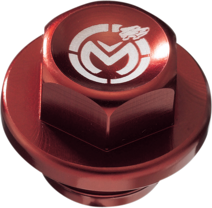 MOOSE RACING Magnetic Float Bowl Drain Plug By Zip-ty - Red DP117