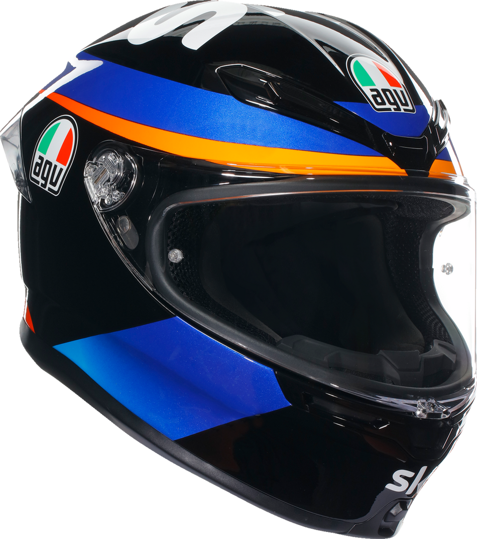 AGV K6 S Helmet - Marini Sky Racing Team 2021 - 2XL 21183950020022X 0101-15616