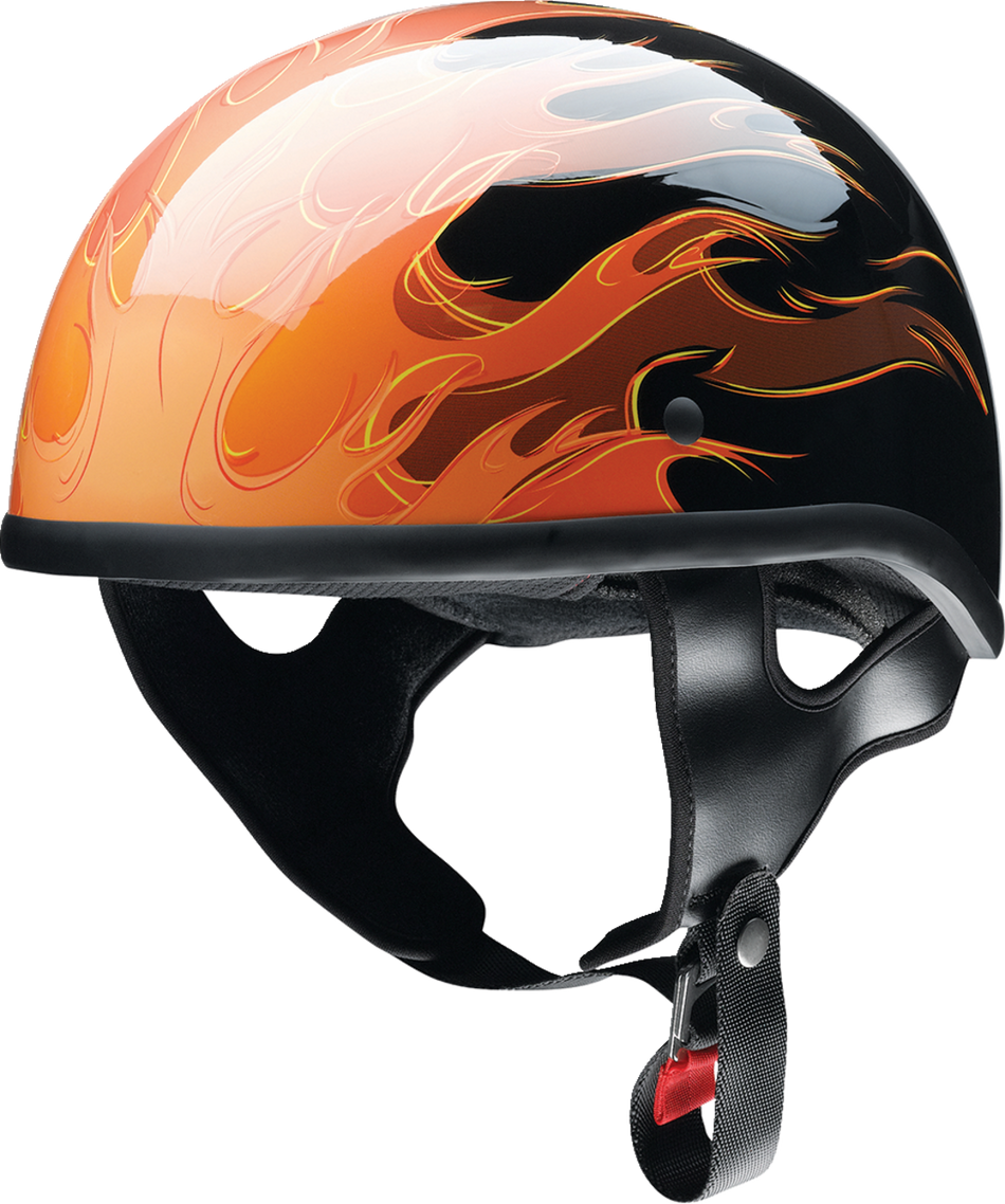 Z1R CC Beanie Helmet - Hellfire - Orange - XL 0103-1349