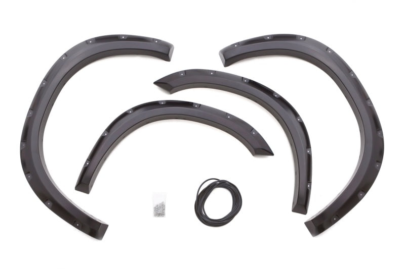 Lund 02-08 Dodge Ram 1500 RX-Rivet Style Smooth Elite Series Fender Flares - Black (4 Pc.) RX203S