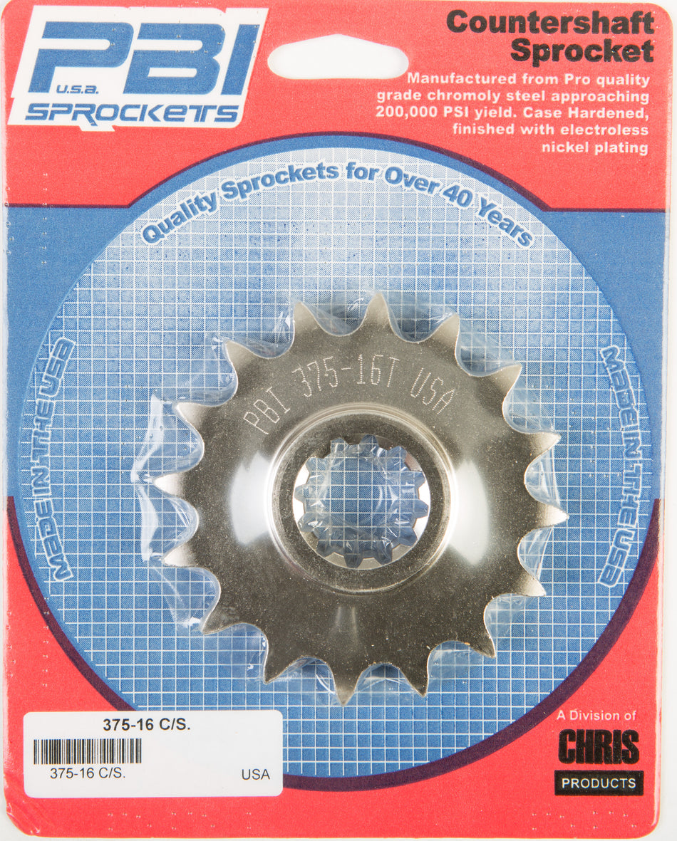 PBIFront Cs Sprocket Steel 16t-530 Hon375-16